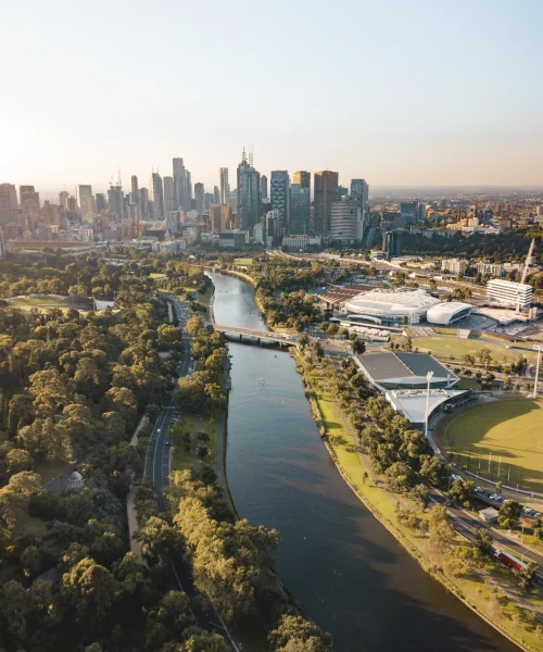 drone-vertical-shot-of-the-melbourne-cityscape-abc-institute-2017